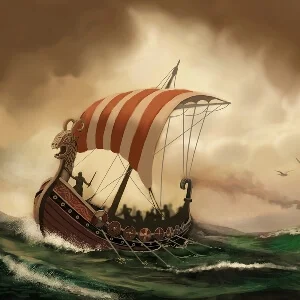 Из-за острова на стрежень