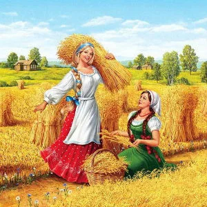 Как по лужку травка