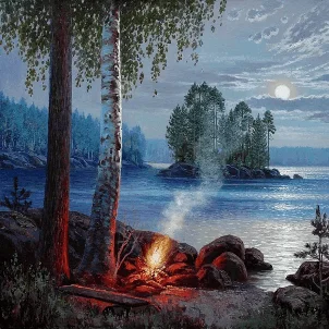 Мой костер в тумане светит