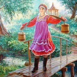 Пошла млада за водой