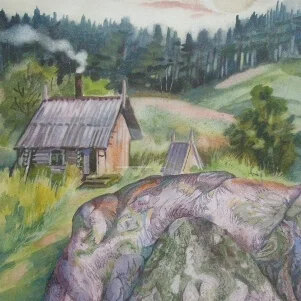 Топится, топится в огороде баня